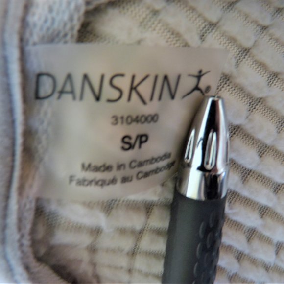 Danskin French Terry Cardigan Wrap Sweater - Picture 4 of 5